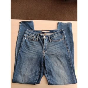 Athleta Jeans Womens 4 Skulptek Skinny Stretch Shaping Azure Wash *TINY Flaw*